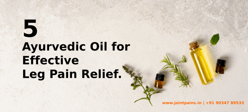 Leg Pain Relief Oil